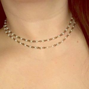 Beaded Double Wrap Choker ✨